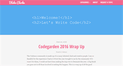 Desktop Screenshot of letswritecode.net